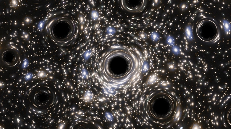 Внутри звёздного потока Млечного Пути обнаружили сотню чёрных дыр